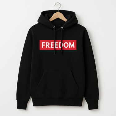 LIMITED DROP – FREEDOM HEAVYWEIGHT HOODIE (SUPREME BOX LOGO EDITION)